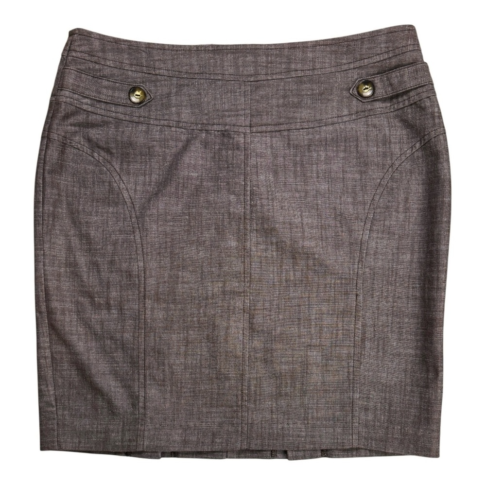 B.Wear Byer California Brown Mini Skirt Size 13  Pencil Career Casual